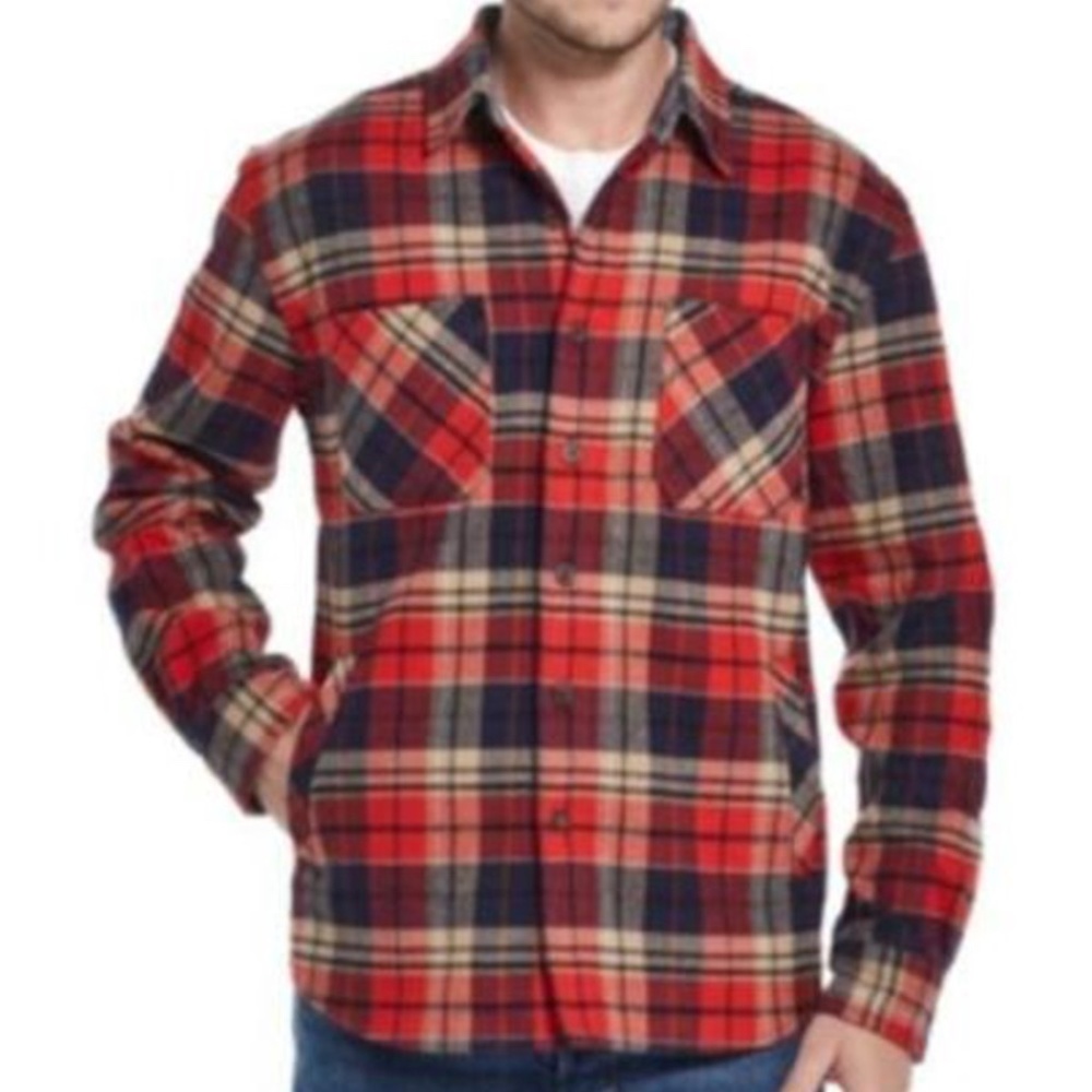 Weatherproof Vintage Men's Plaid button up